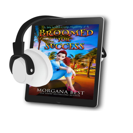 Broomed For Success audiobook paranormal cozy mystery by morgana best