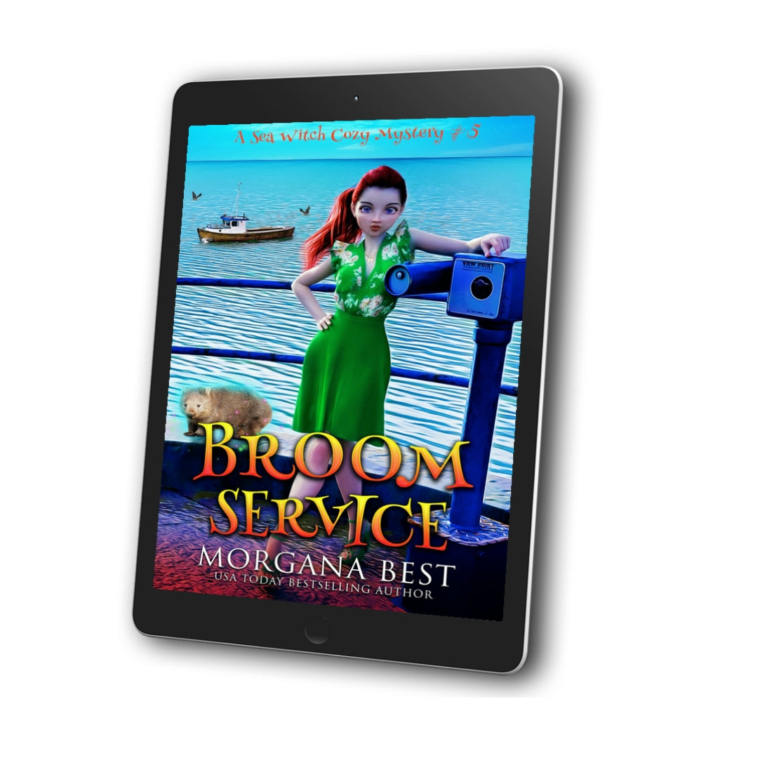 broom service paranormal cozy mystery sea witch morgana best