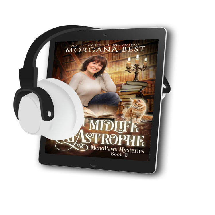 midlife catastrophe paranormal womens fiction cozy mystery audiobook morgana best