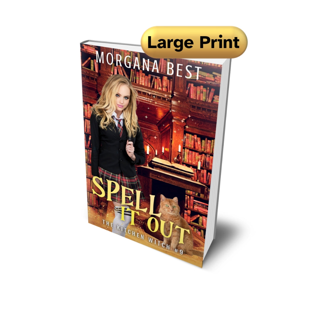 spell it out large print cozy mystery morgana best