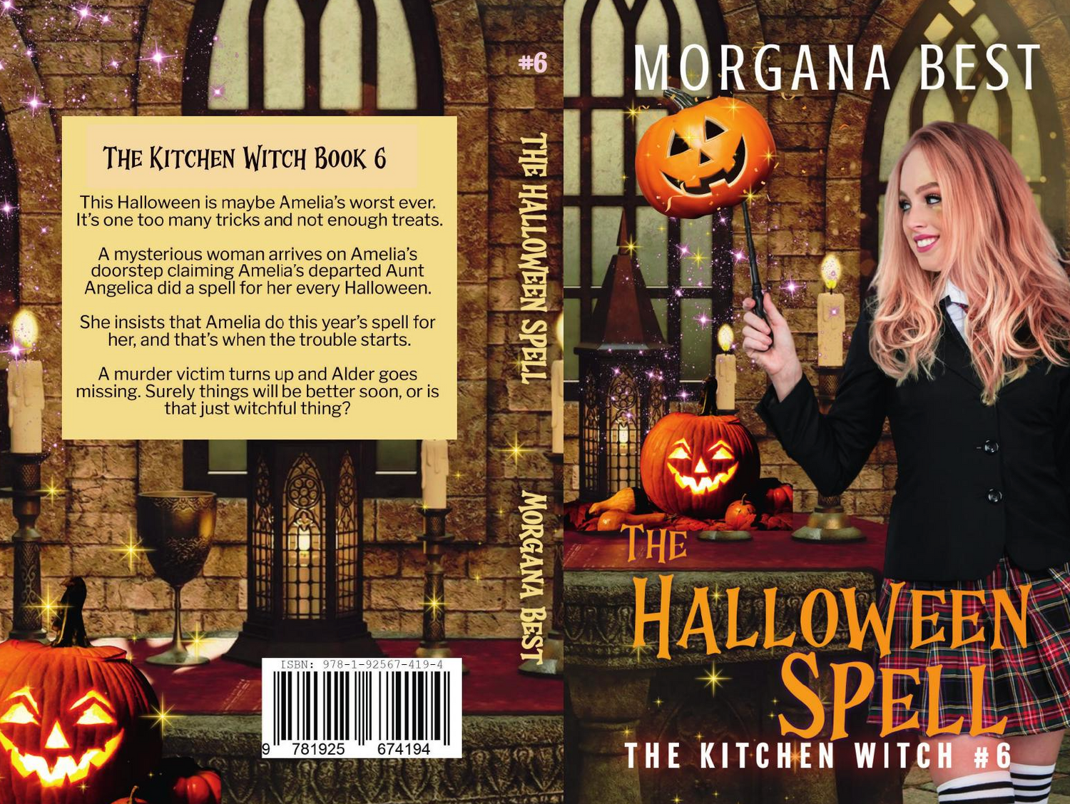 the halloween spell paperback witch cozy mystery series