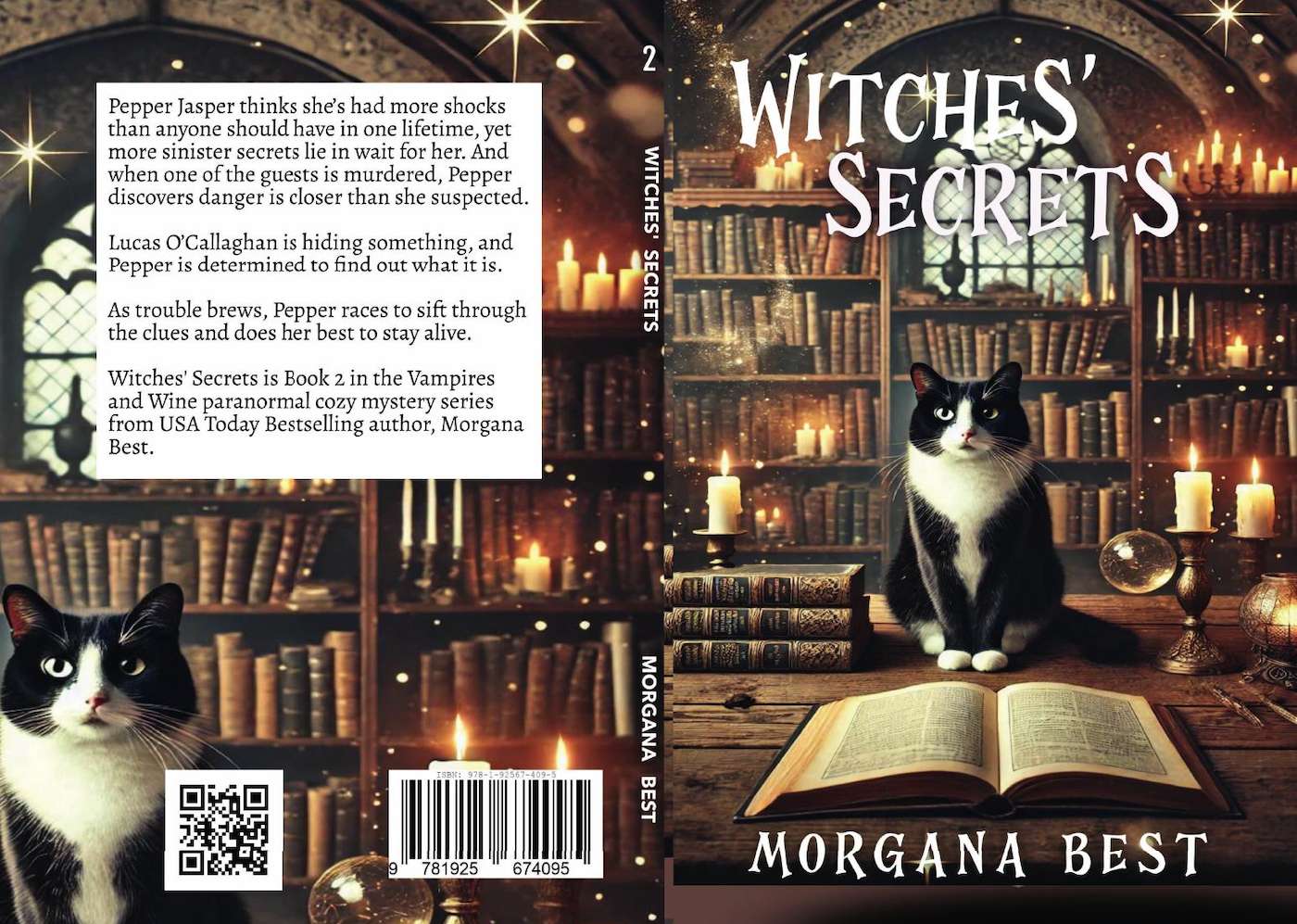 witches secerts full cover vampires paranormal cosy mystery series